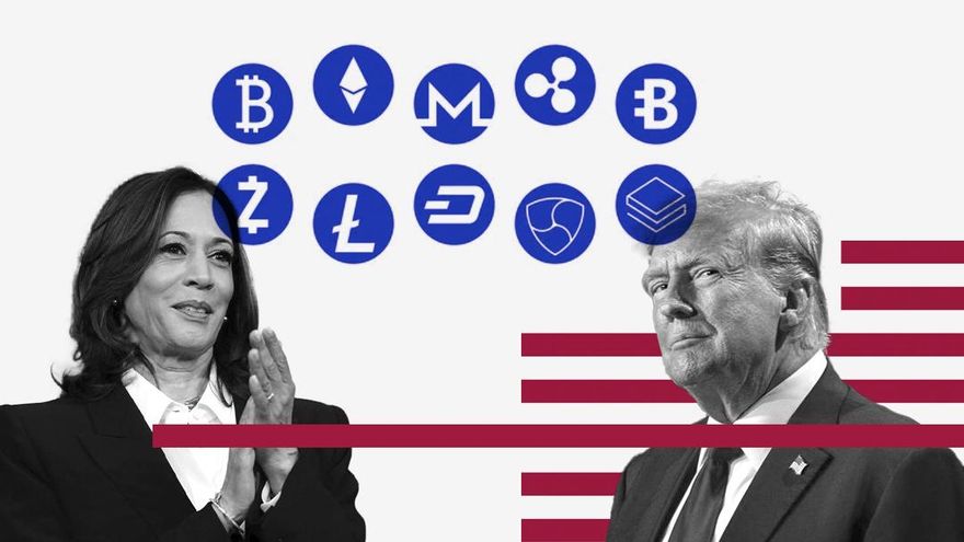 Es la economía, criptobro: Trump y Harris se lanzan a por el voto y las donaciones de la industria bitcoin que antes repudiaban