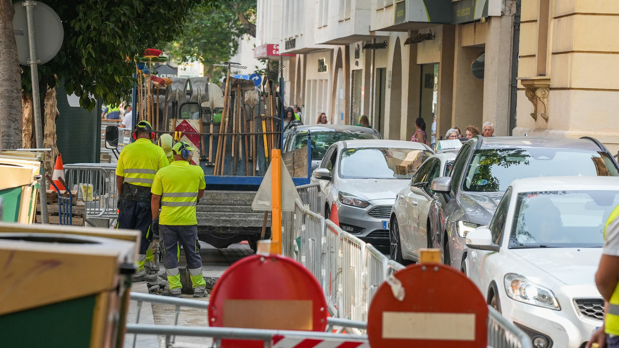 Comienzan las obras en el centro de Córdoba