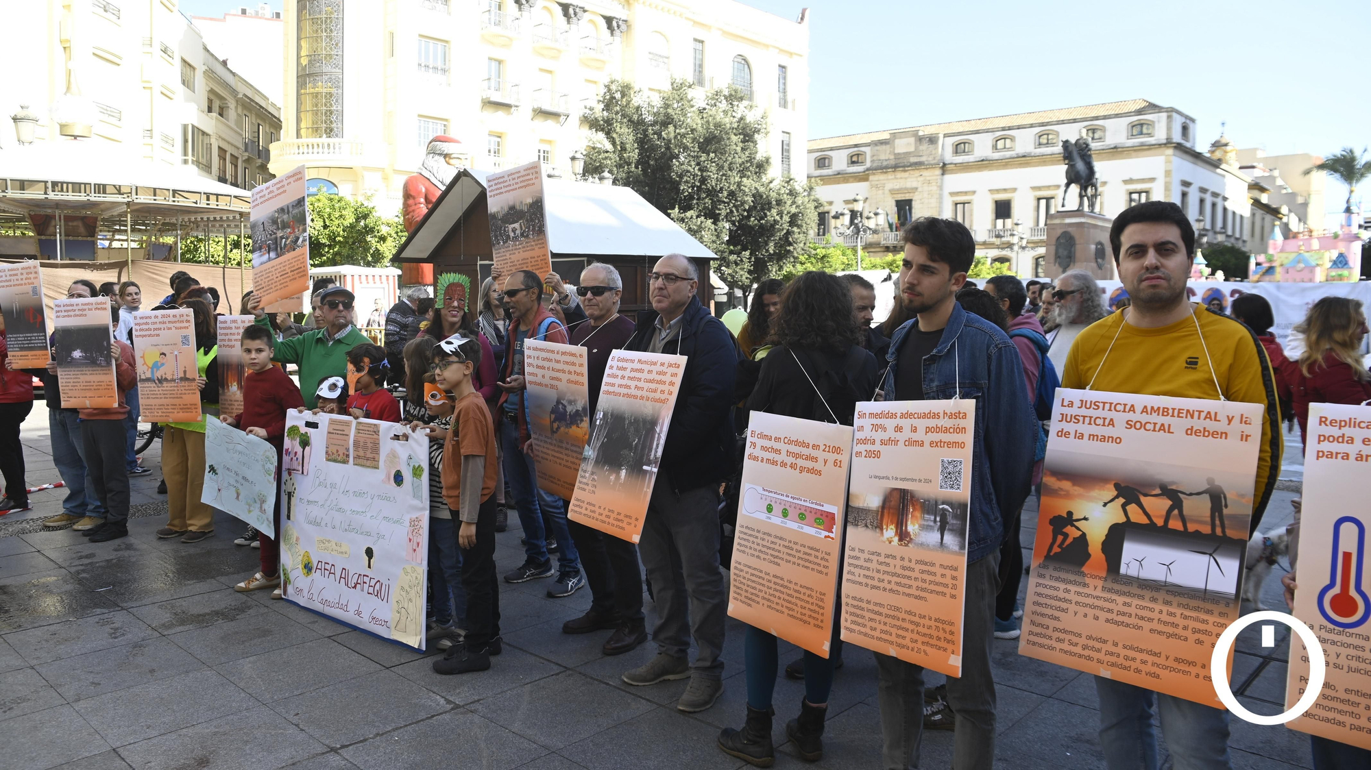 Ciudadanía cordobesa exige a todas las instituciones medidas concretas y urgentes contra el cambio climático
