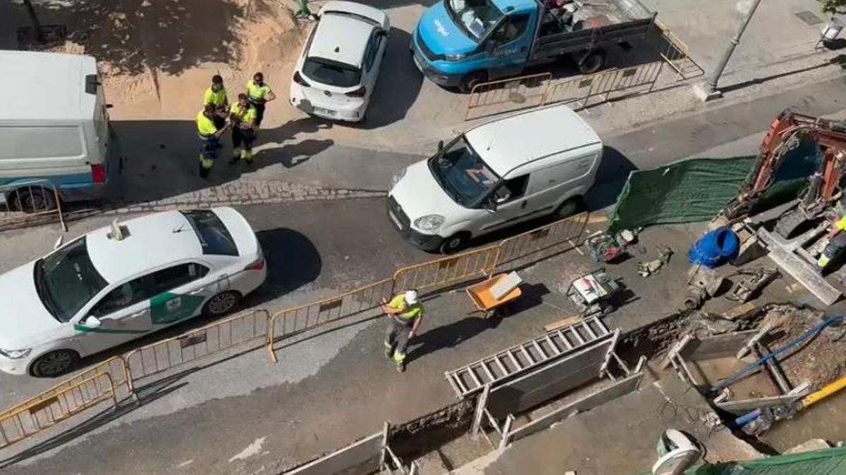 Imágenes de las obras en las que se aprecia la ausencia de perímetros de seguridad ni material de protección adecuado