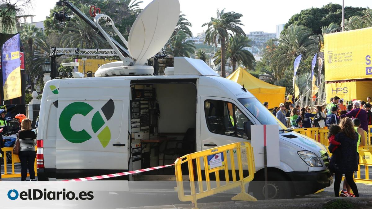 Trabajadores de las televisiones públicas de todo el país apoyan la huelga convocada en RTVC durante la visita del Papa