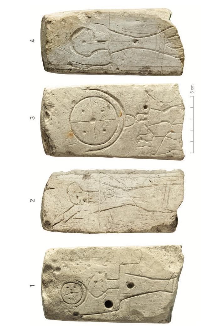 Prisma de Lidar Höyük, c. 2000–1600 a. C. (cortesía de la Dirección del Museo de Sanlıurfa; Luwian Studies nº 5076)