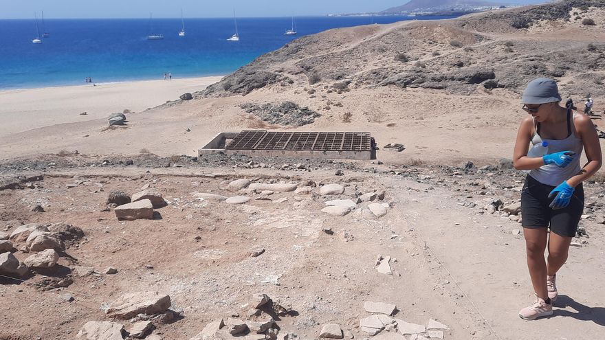 Aparecen dos cuerpos en Rubicón, el yacimiento del primer campamento europeo durante la Conquista de Canarias