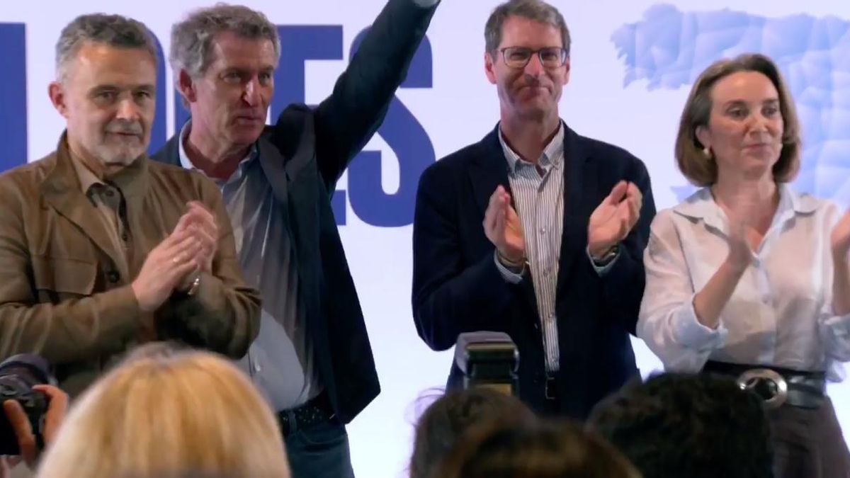 Feijóo en Logroño: "El PSOE ha comprado gobiernos y apoyos con el dinero y el derecho de los españoles"