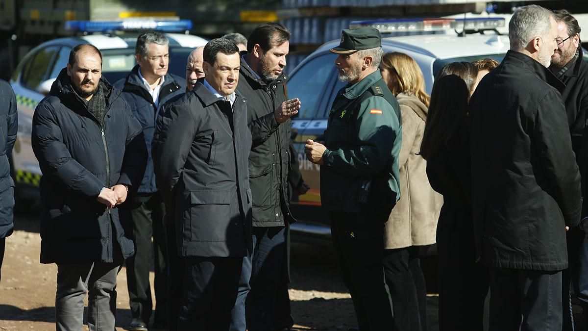Los Reyes Felipe VI y Letizia visitan la zona 0 del accidente de trenes en Adamuz