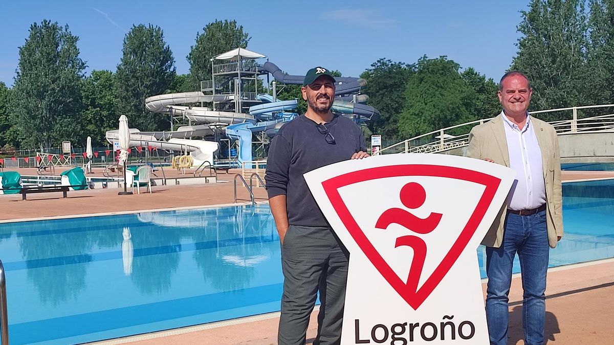 Todo a punto en las piscinas municipales de Logroño: abiertas hasta el 8 de septiembre