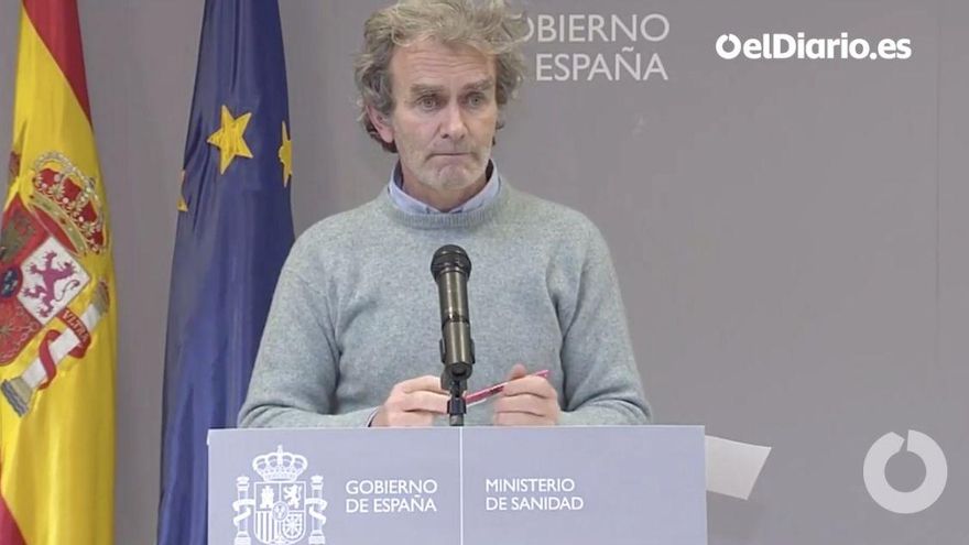 Fernando Simón en rueda de prensa