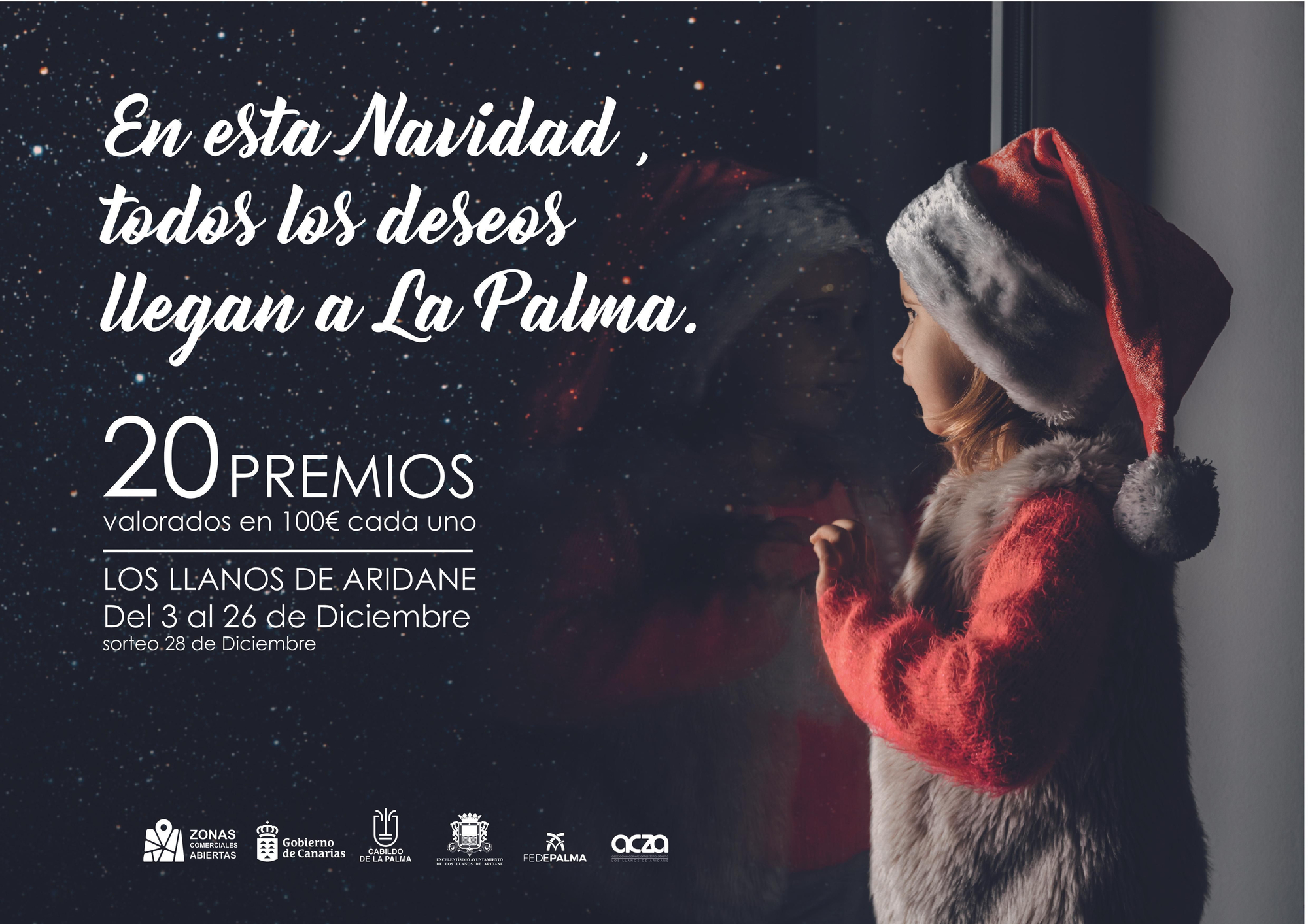 Cartel de la campaña de Navidad de ACZA.
