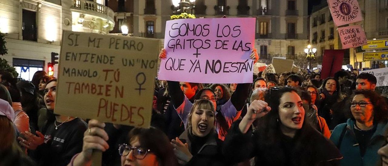 Manifestación del 8M en Granada