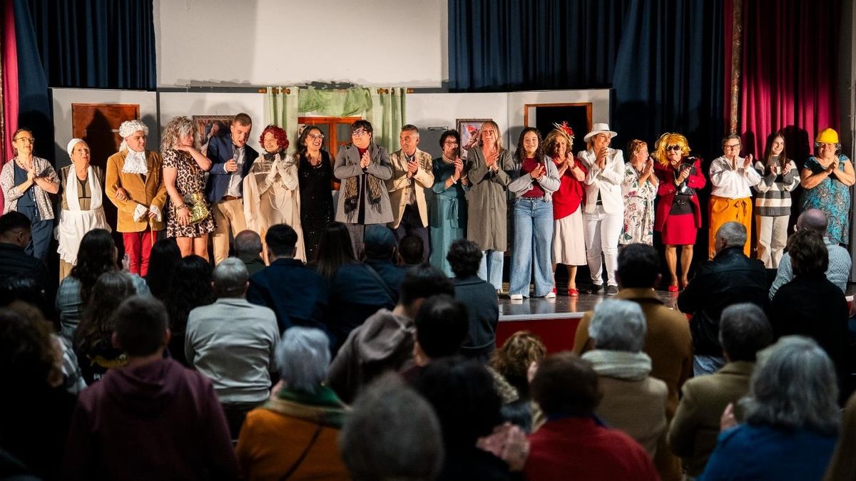 La Escuela Municipal de Teatro de Fuencaliente cruza fronteras y actúa en Breña Alta