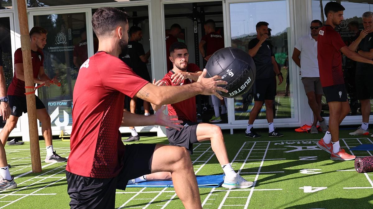 Las imágenes del primer entrenamiento del Córdoba CF en Montecastillo