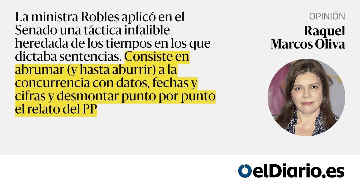 Y Margarita Robles mandó parar