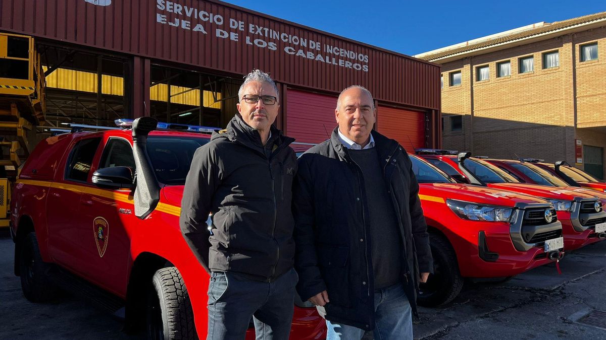 El Servicio Provincial de Extinción de Incendios de la Diputación de Zaragoza incorpora nuevos vehículos y equipamientos