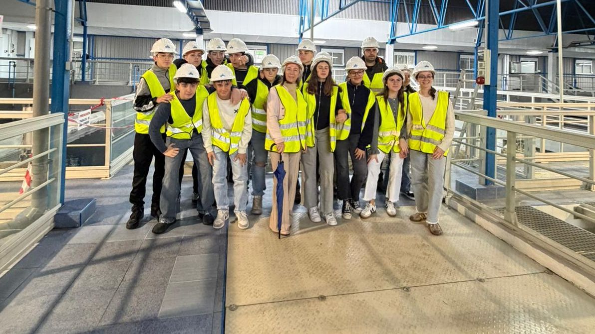 Las Visitas Educativas de Aguas de Murcia a la Potabilizadora de La Contraparada conciencian a más de 1.200 estudiantes al año