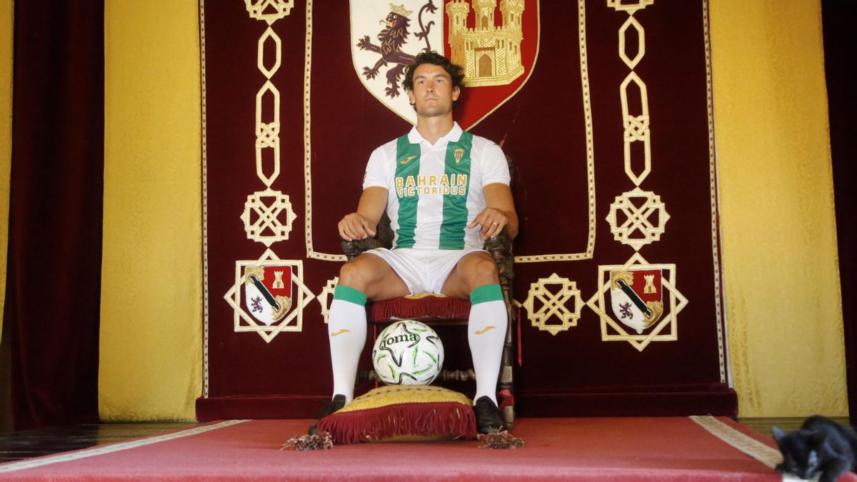 Presentación de Juan Gutiérrez, como jugador del Córdoba CF