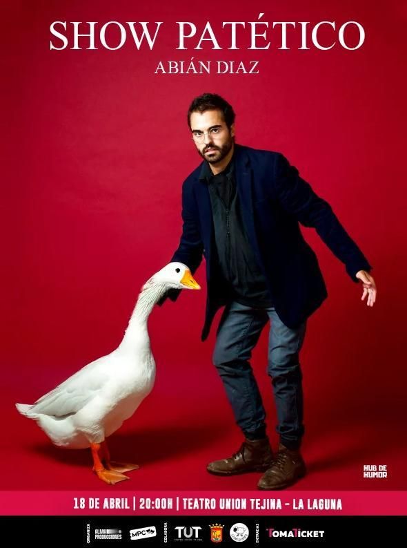 Cartel de 'Show Patético', del cómico tinerfeño Abián Díaz.