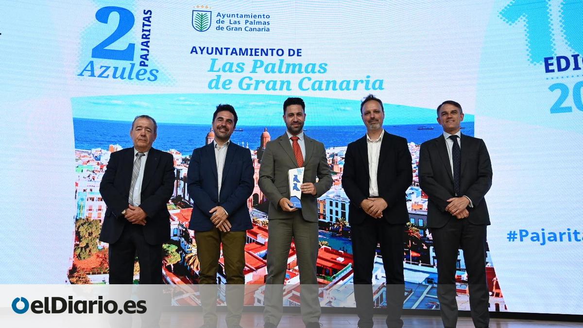Las Palmas de Gran Canaria, única ciudad canaria que obtiene dos ‘Pajaritas Azules’ por su gestión del papel y cartón