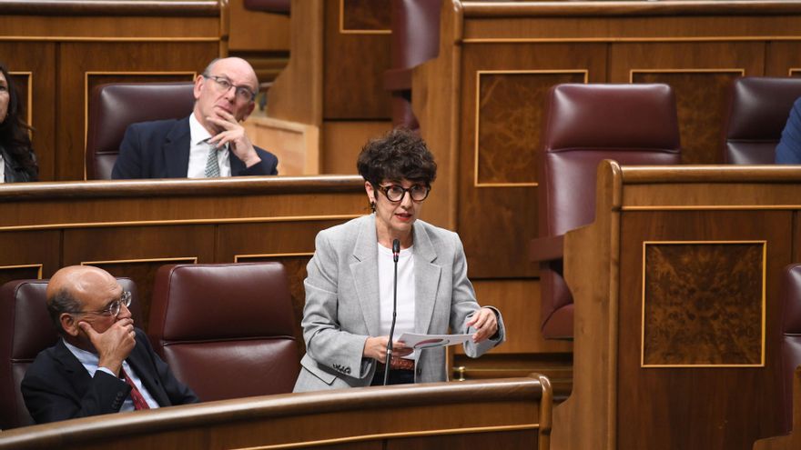 Archivo - La portavoz del PNV en el Congreso, Maribel Vaquero, a 7 de mayo de 2025, en Madrid (España).