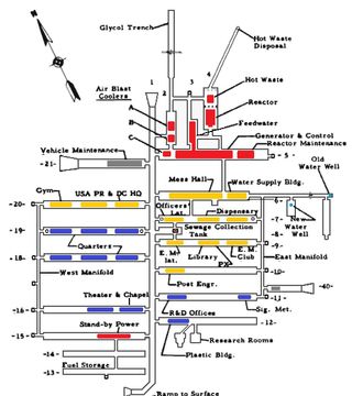 Camp Century albergaba un reactor, túneles habitables, zonas médicas y hasta capilla