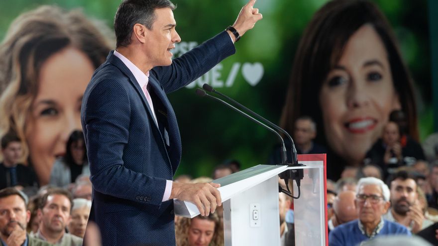 Pedro Sánchez, en Vitoria