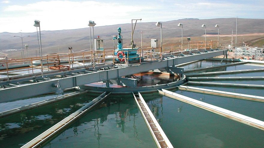 Una planta de tratamiento de agua, en una imagen de archivo.
