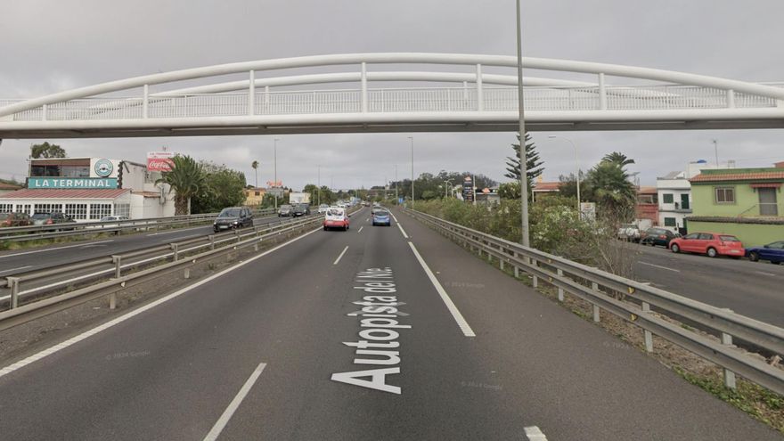 El Gobierno de Canarias da luz verde al proyecto del tercer carril de la TF-5