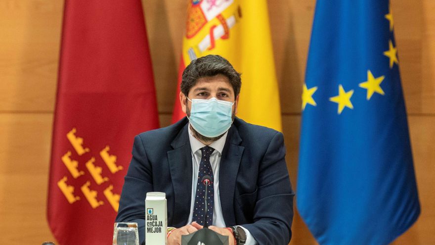 El presidente de Murcia, Fernando López Miras. EFE/Marcial Guillén/Archivo