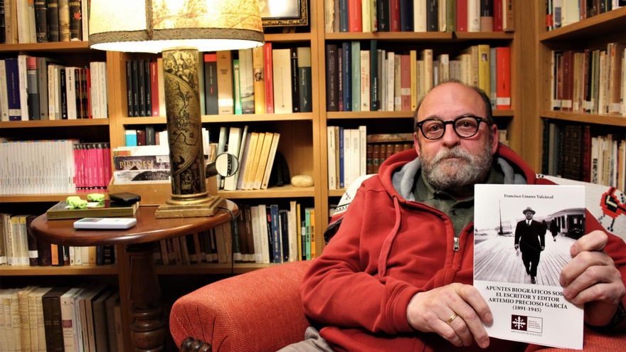 Francisco Linares, autor del libro sobre Artemio Precioso