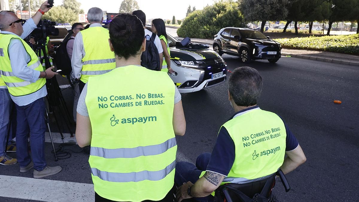 Control de la Guardia Civil de alcoholemia y drogas