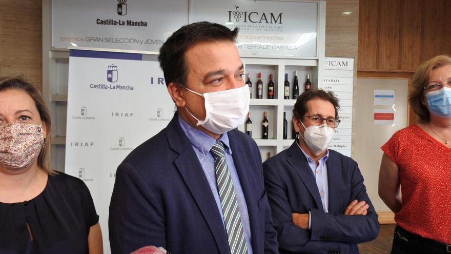 El consejero en la cata de los Premios