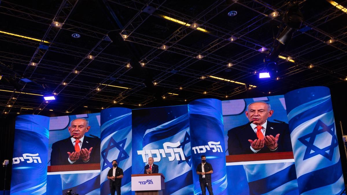 Netanyahu, vencedor de las elecciones en Israel, sin mayoría