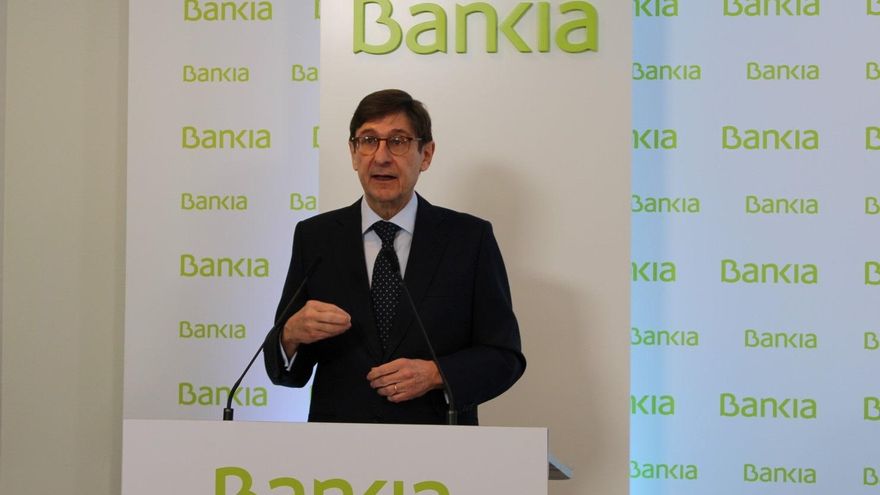 Goirigolzarri carga contra la banca pública en la junta que vota la absorción de Bankia por CaixaBank: "Me parece un error"