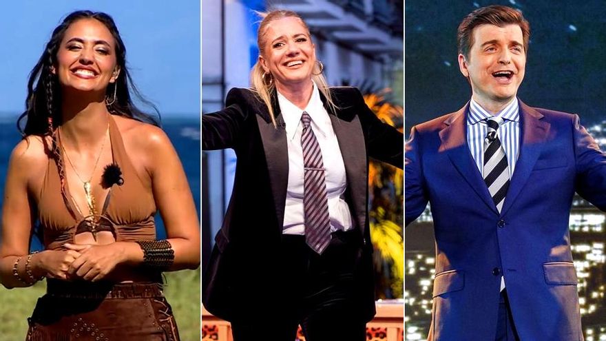 'Supervivientes' (14.9%) sigue líder y 'Al cielo con ella' (8.1%) da la vuelta a su duelo con 'Cara al Show' (6.2%)