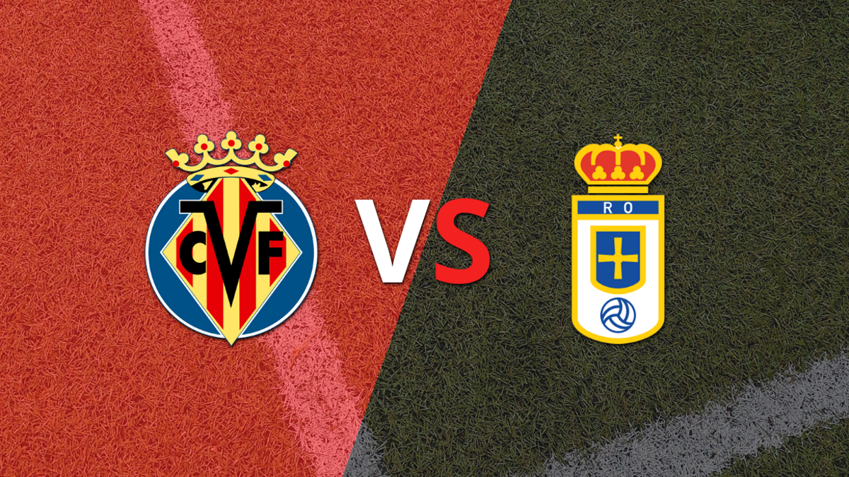 Real Oviedo cayó derrotada ante Villarreal por 2-0 al comenzar el torneo