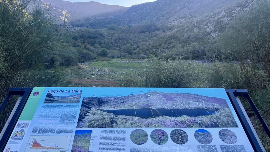 El grave coste medioambiental de que la Junta permita que se seque el Lago de La Baña en Cabrera