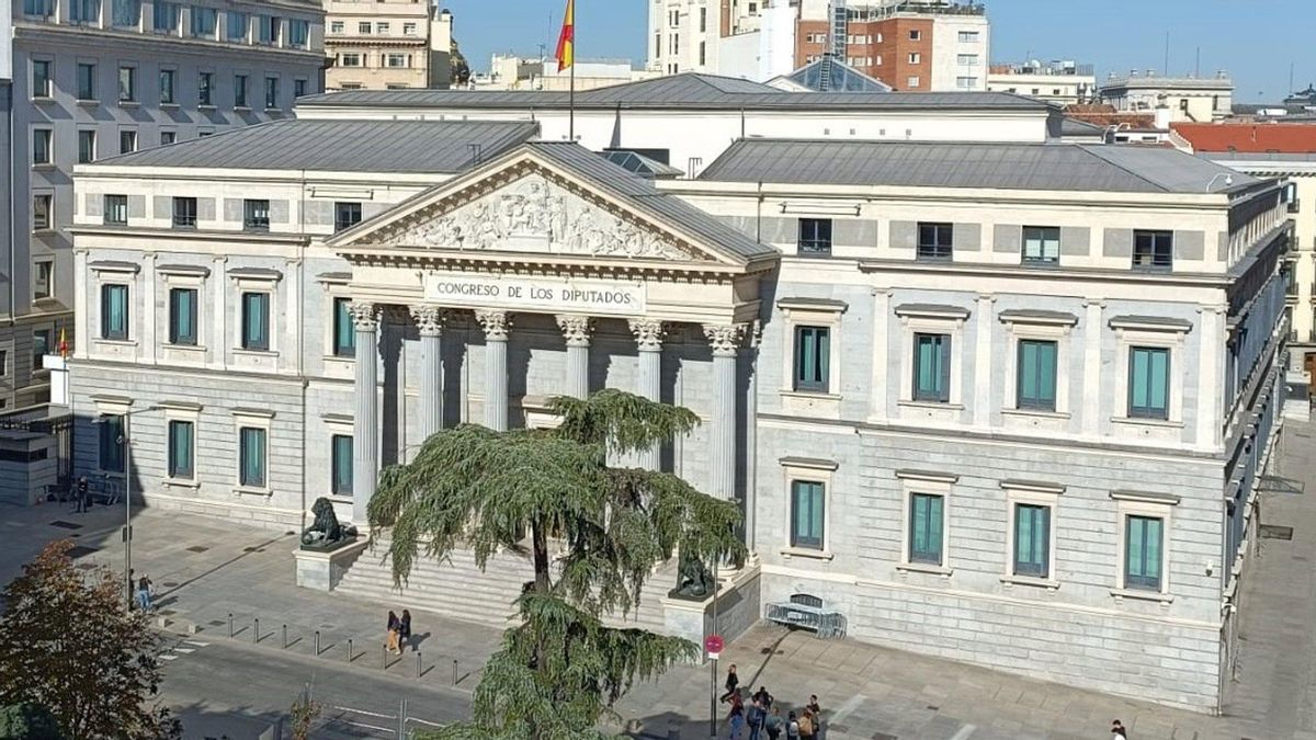 Congreso de los Diputados, en Madrid.