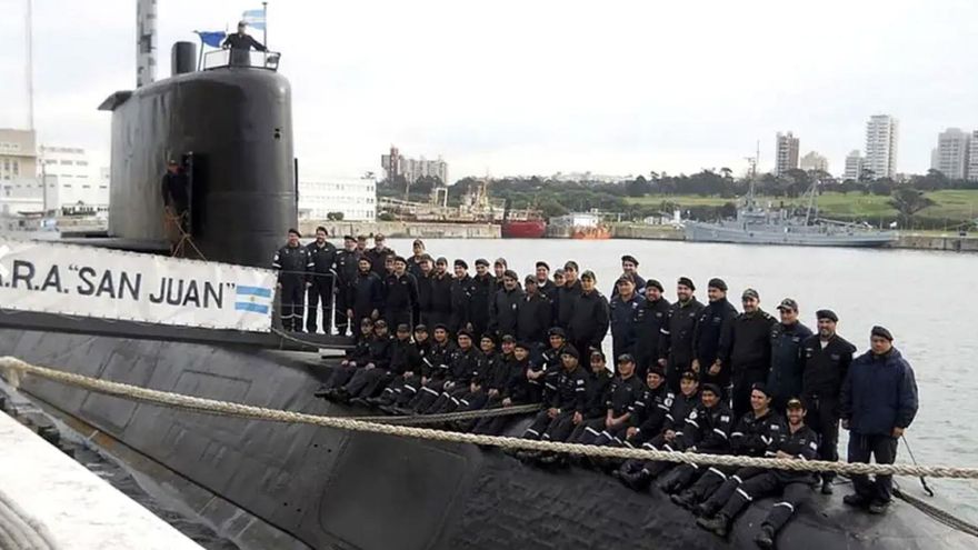 Homenajean a los 44 tripulantes del ARA San Juan a ocho años del hundimiento
