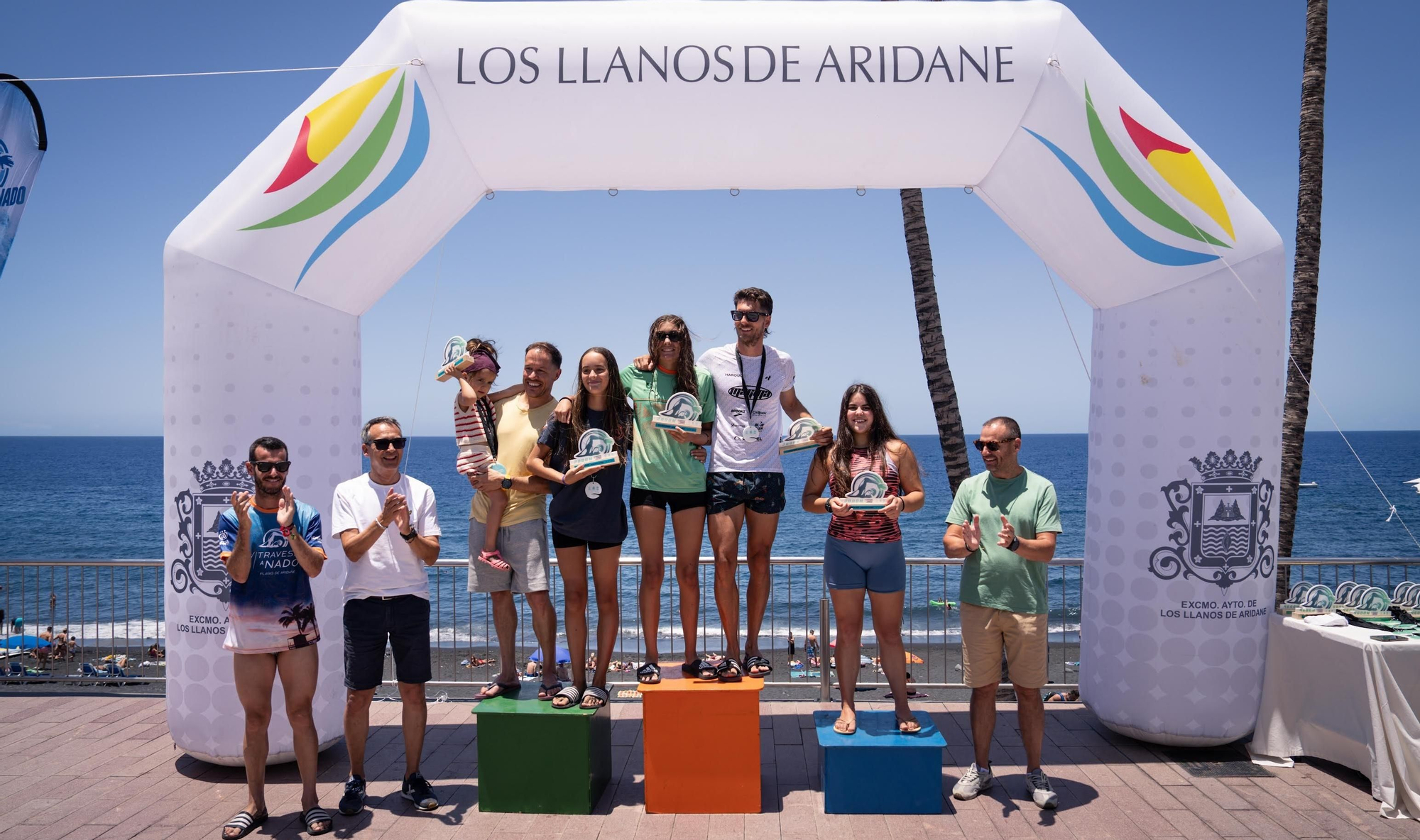 Los Llanos, epicentro del deporte con la V Travesía a Nado Playas de Aridane.