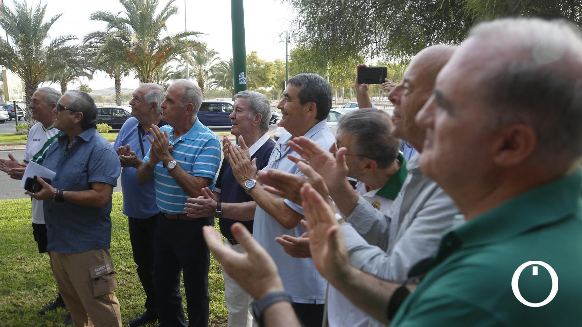 El eterno '8' del Córdoba CF ya tiene su espacio junto a El Arcángel