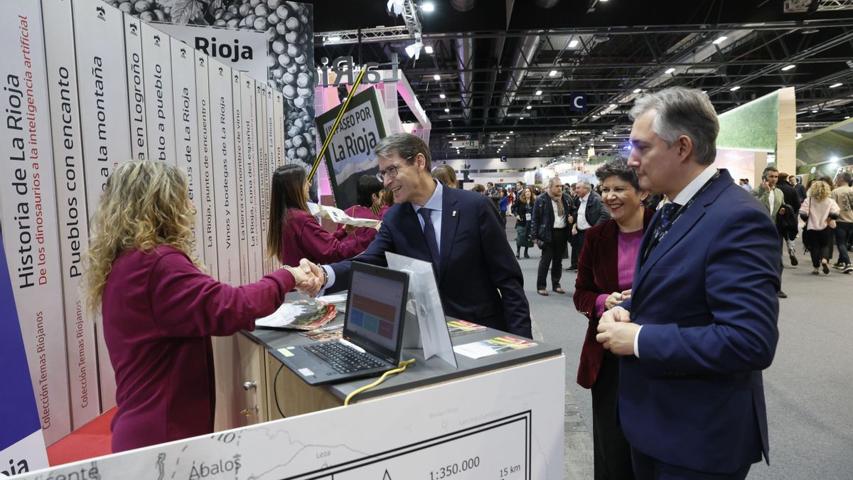 Otra parte del estand de La Rioja en Fitur