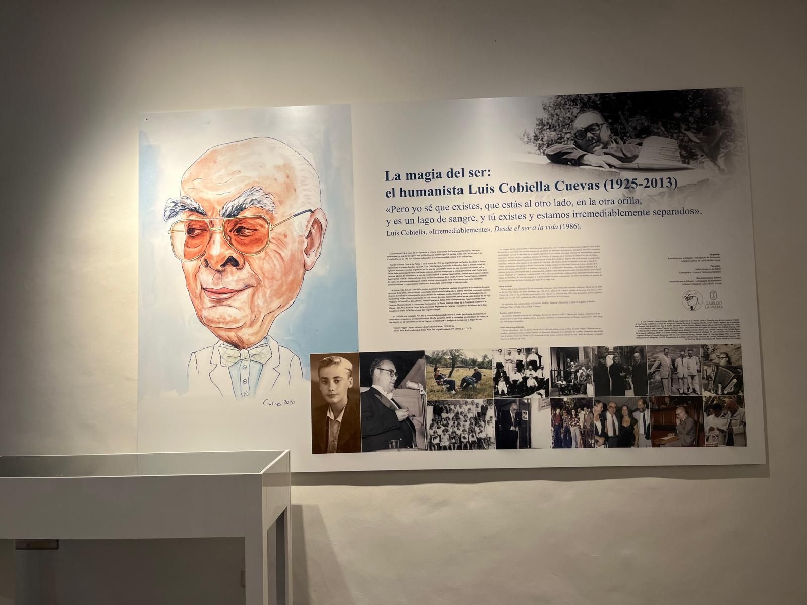 Exposición 'La magia del Ser: el humanista Luis Cobiella Cuevas (1925-2013)’.