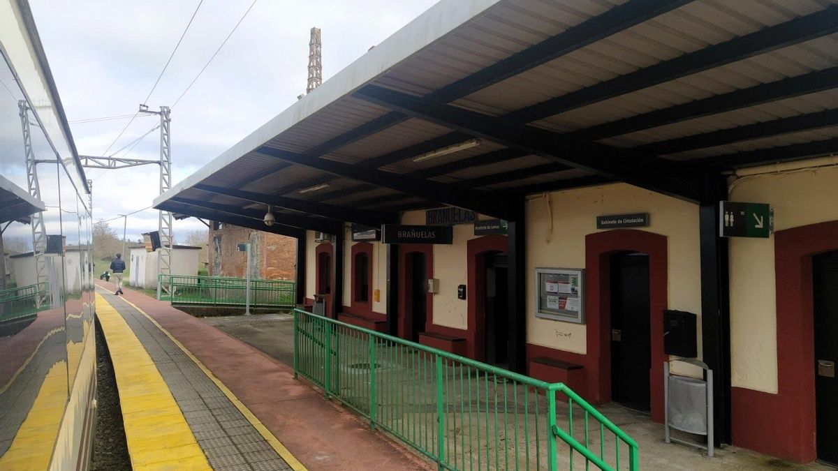 Estación de Ferrocarril de Brañuelas.