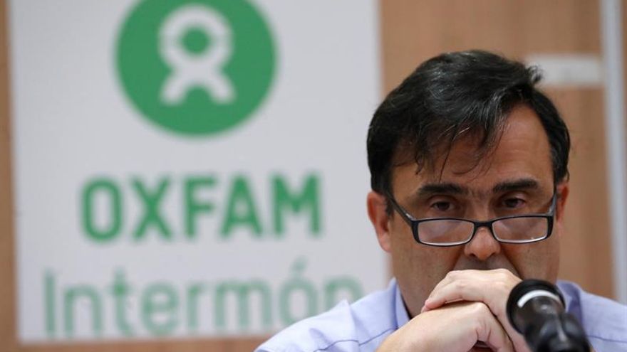 Imagen del secretario general de OXFAM, José María Vera.