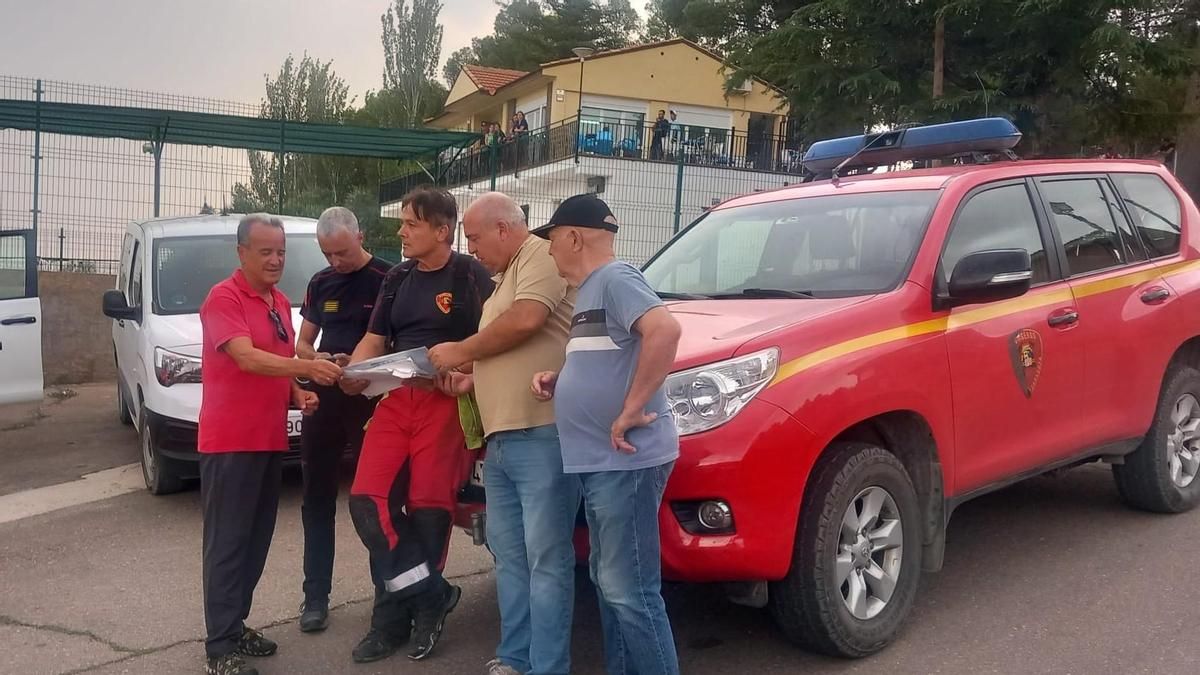 Sánchez Quero critica “la falta de medios” en el incendio de Almonacid de la Sierra: “No hay un operativo a la altura”