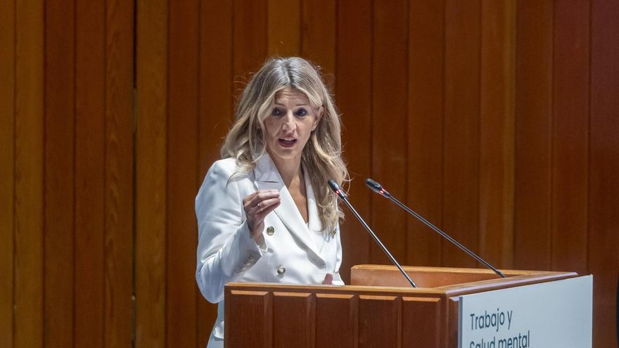 La vicepresidenta segunda y ministra de Trabajo, Yolanda Díaz.