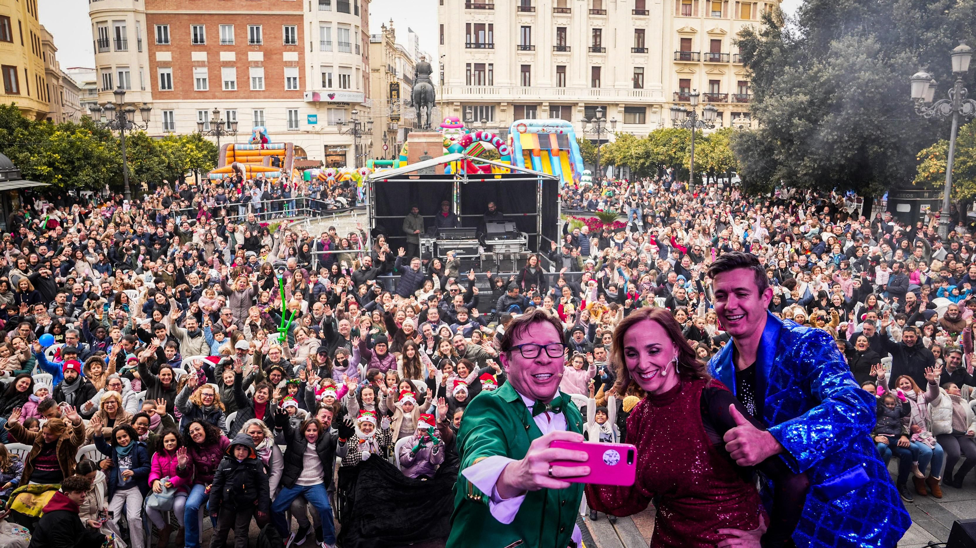Fiesta de fin de año infantil en las Tendillas