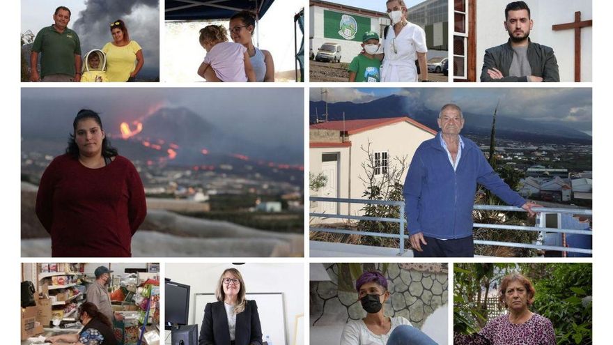 11 semanas de erupción volcánica en La Palma en 11 conmovedoras historias con nombre propio
