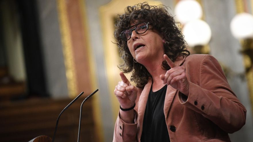 La diputada de ERC Teresa Jordà, a 20 de febrero de 2024, en Madrid (España).