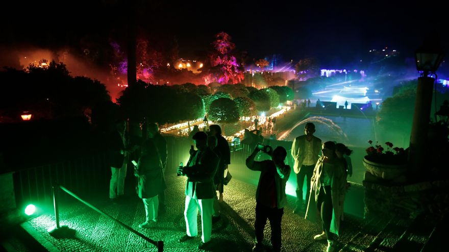 En imágenes, el nuevo espectáculo de Naturaleza Encendida en el Alcázar