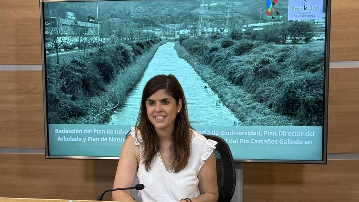 Barakaldo impulsa un plan integral para reforzar la biodiversidad, ampliar la infraestructura verde y recuperar el entorno fluvial del Castaños-Galindo